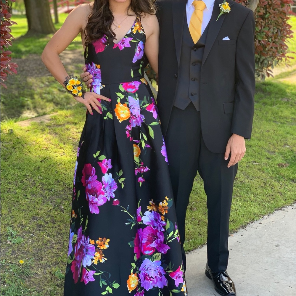 Semi Formal floral gown